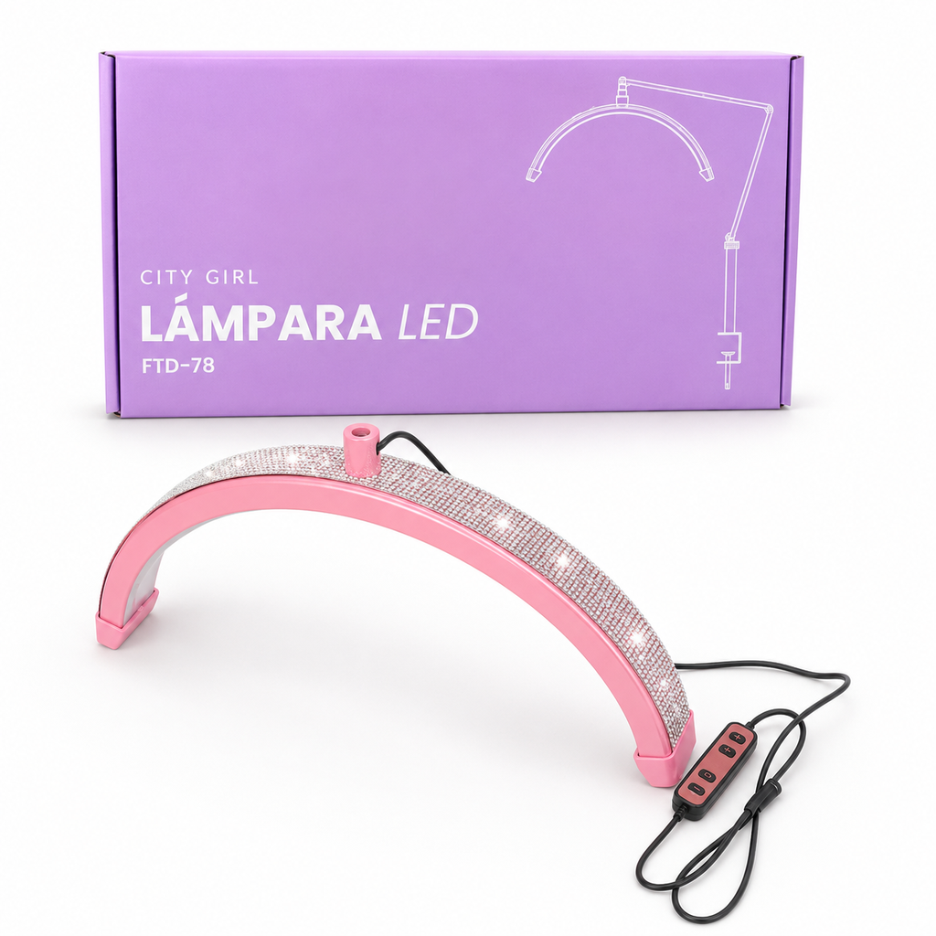 LAMPARA MEDIA LUNA CITY GIRL 