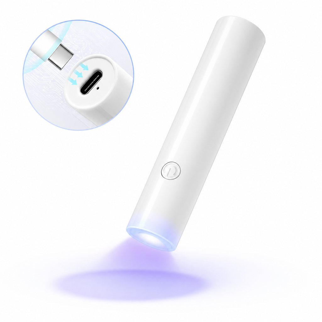 LINTERNA UV/LED RECARGABLE USB