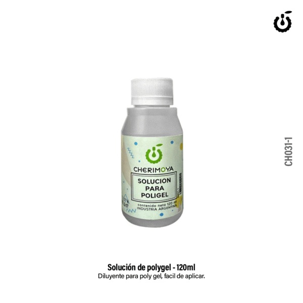 SOLUCION PARA POLYGEL CHERIMOYA 120ML