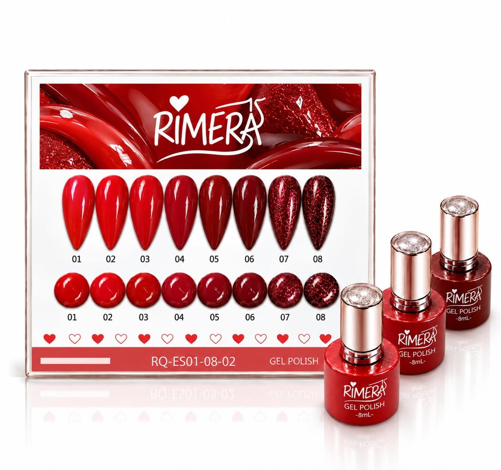 ESMALTE SEMIPERMANENTE RIMERA QUINCE 8ML