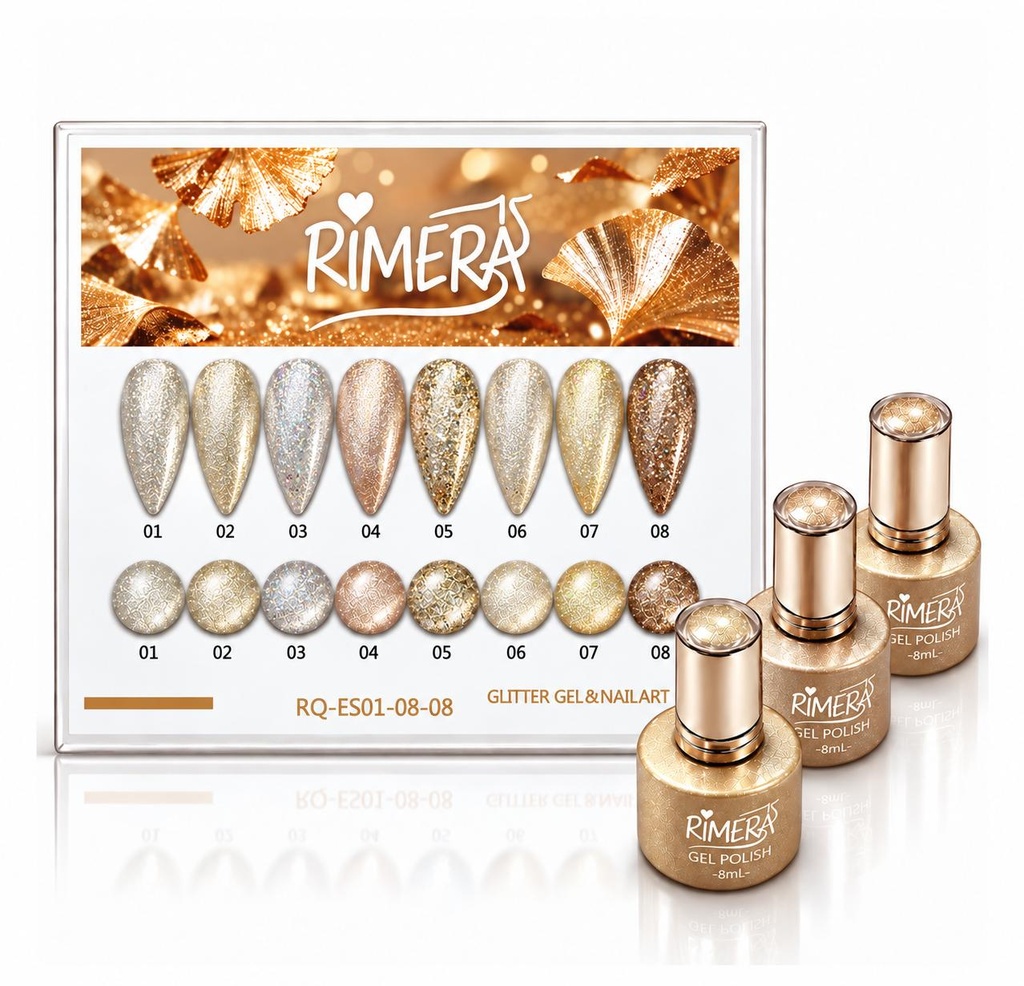 ESMALTE SEMIPERMANENTE RIMERA QUINCE 8ML