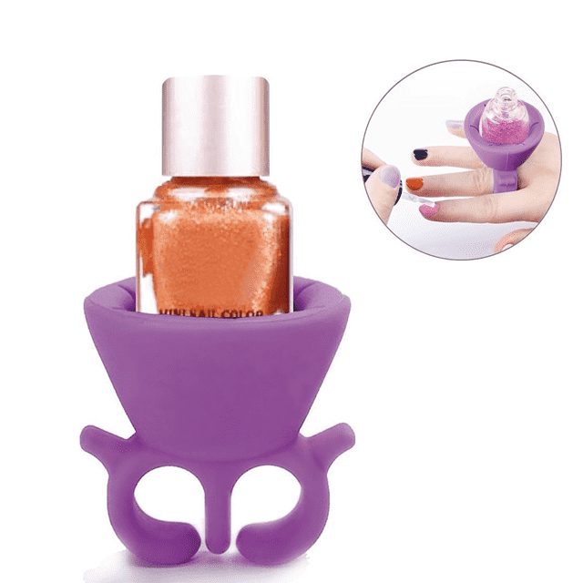 ANILLO PORTA ESMALTE SILICONA