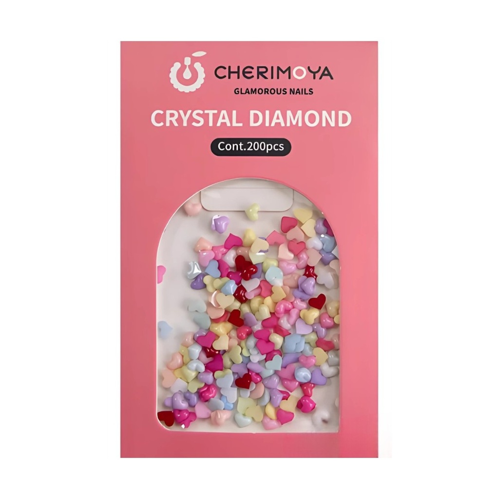 APLIQUES CORAZON CHERIMOYA (SOBRE)