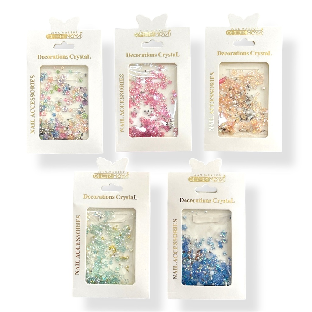 APLIQUES SURTIDO CRISTAL CHERIMOYA