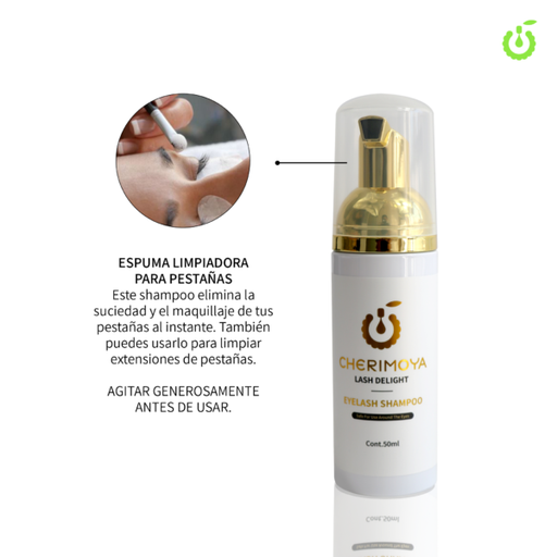 [CHP012] ESPUMA PARA PESTAÑAS CHERIMOYA 50ML