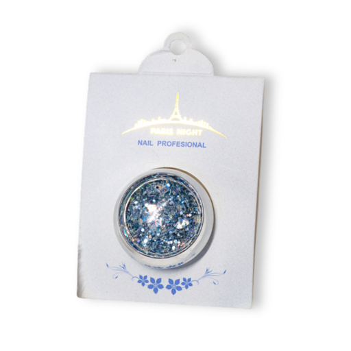 [PN20200-B03] GLITTER CONFETI PARIS NIGHT (B03)