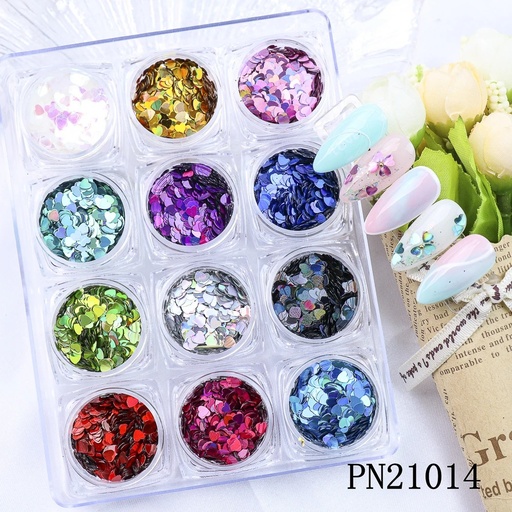 [PN21014] GLITTER PARIS NIGHT (CORAZON) X12