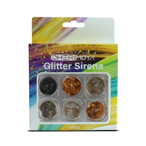 [BH011089-62] GLITTER SIRENA CHERIMOYA X6