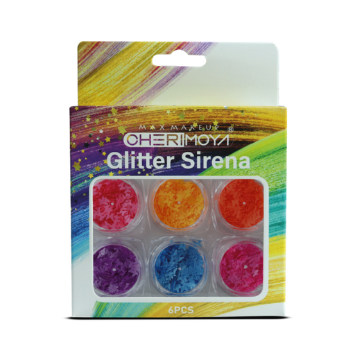 [BH011089-56] GLITTER SIRENA CHERIMOYA X6