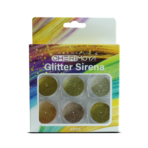 [BH011089-24] GLITTER SIRENA CHERIMOYA X6