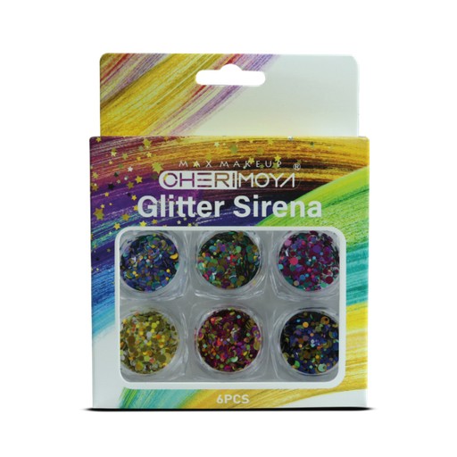 [BH011089-48] GLITTER SIRENA CHERIMOYA X6