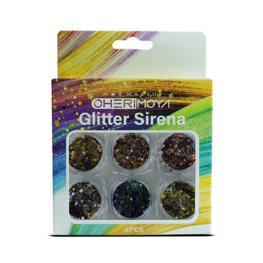 [BH011089-47] GLITTER SIRENA CHERIMOYA X6