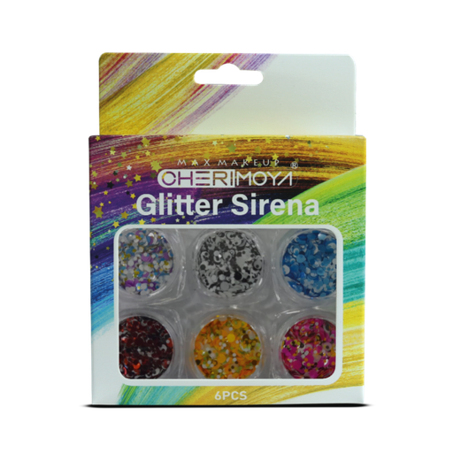[BH011089-46] GLITTER SIRENA CHERIMOYA X6