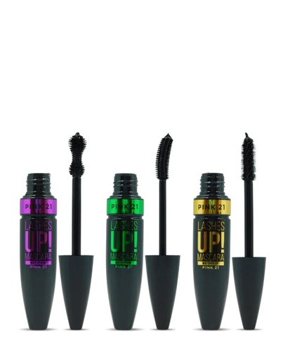 MASCARA DE PESTAÑAS " LASHES UP " PINK 21