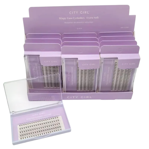 [YJ-8248] PESTAÑAS POSTIZAS ABANICO (CITY GIRL)