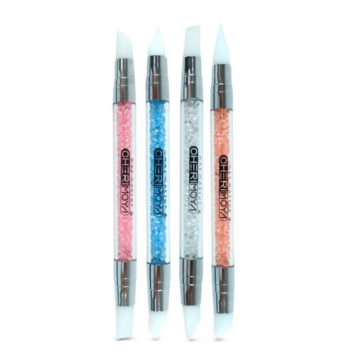 [BH003112] PACK PINCEL PUNTA DE SILICONA CHERIMOYA