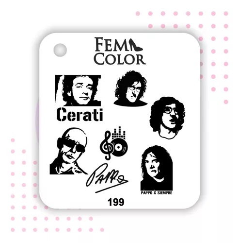 [LFME LF] PLACA DE STAMPING ( CHICA )