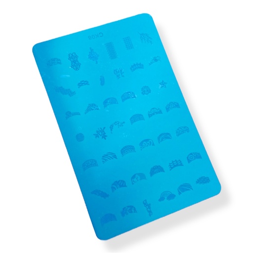 PLACA DE STAMPING METALICA GRANDE