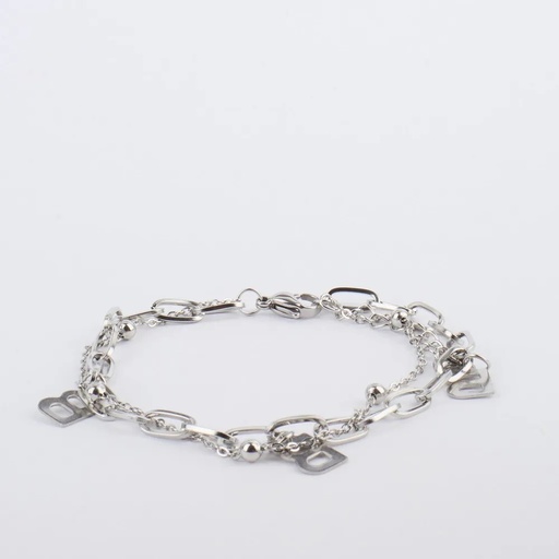 [4938-3] PULSERA ACERO CITY GIRL