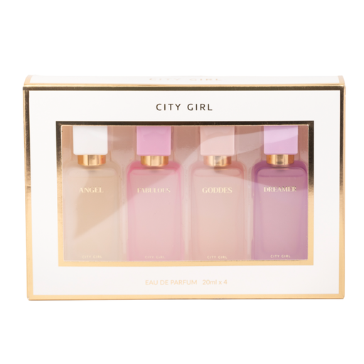 [YT202416] SET DE PERFUMES (CITY GIRL) 200ML X4