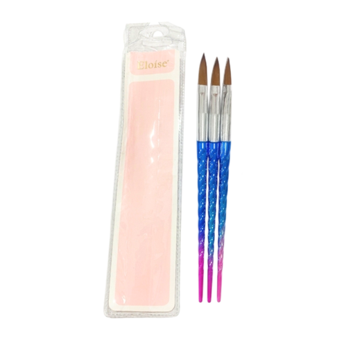[PINCEL X3] SET PINCEL PARA ACRILICO ELOISE X3