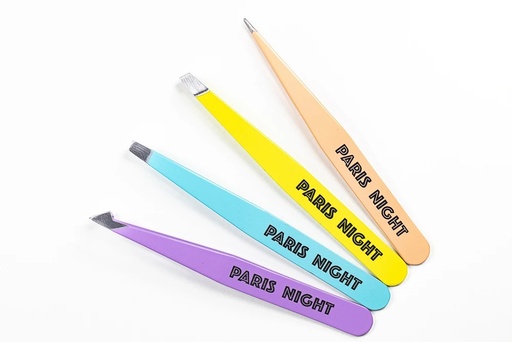 [PN40500] SET PINZAS DE CEJAS X4 PARIS NIGHT