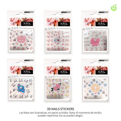 [CH011087-13] STICKER CHERIMOYA (3D)