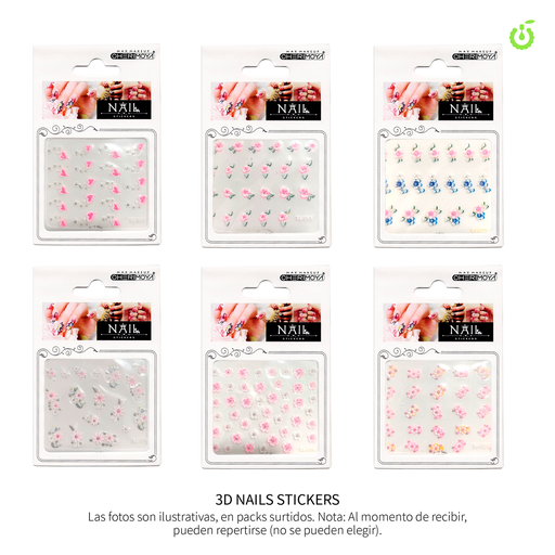 [CH011087-33] STICKER CHERIMOYA (3D)