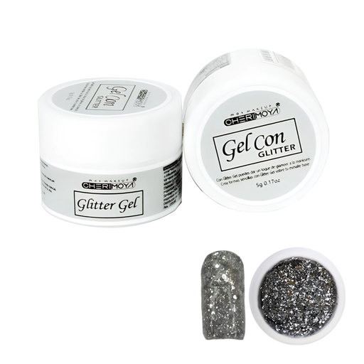 [CH016-04 SILVER] #04 GEL CON GLITTER CHERIMOYA 5g