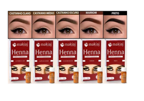 TINTE PARA CEJAS HENNA (MAKIAJ)