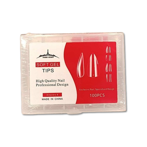 CAJA DE TIPS PARIS NIGHT X100 (ALMENDRA)