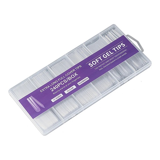 [JPT-LE240] TIPS XXL X240 (CUADRADA) SOFT GEL