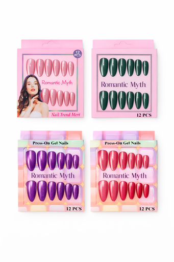 [SD-044 / SD-049] UÑAS POSTIZAS CAT EYE (ALMENDRA) 