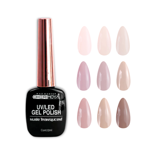 ESMALTE SEMIPERMANENTE NUDE TRANSLUCIDO