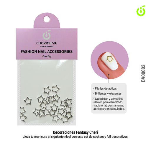 [BA00003] DECORACION CHERIMOYA (ESTRELLA)