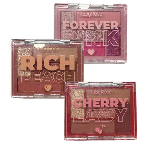 PALETA DE SOMBRAS RUBY ROSE