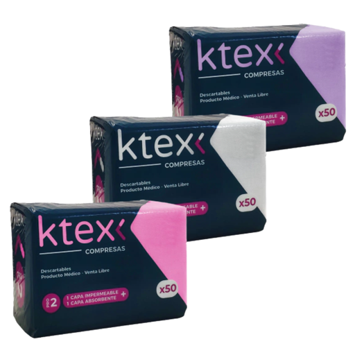 COMPRESAS DESCARTABLES K-TEX