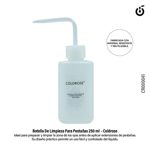 [CR000041] BOTELLA PARA PESTAÑAS 250ML COLDROSE