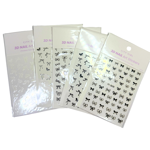 [GO-25047] STICKER CITY GIRL MOÑOS (3D)