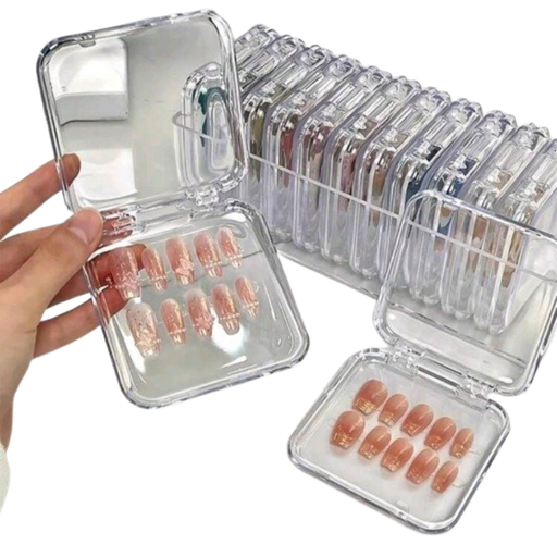 CAJITA DE ACRILICO PARA PRESS ON