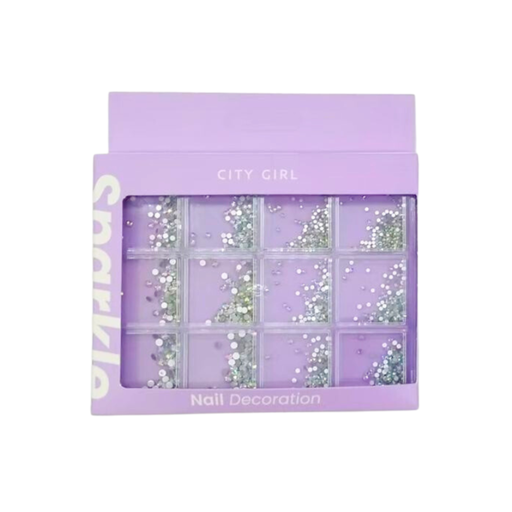 [GO-25061] CAJA STRASS TORNASOL CITY GIRL