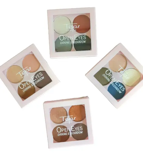 [OPEN EYES] PALETA DE SOMBRA X4 TEJAR