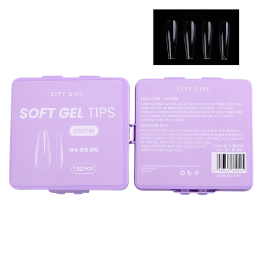 [SET-E38456] CAJA DE TIPS CITY GIRL (#4/#5/#6)