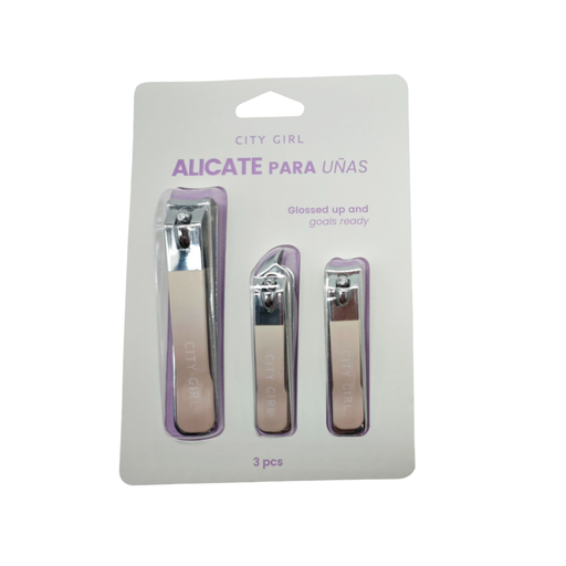 [CL-250611] SET ALICATES CORTA UÑAS CITY GIRL