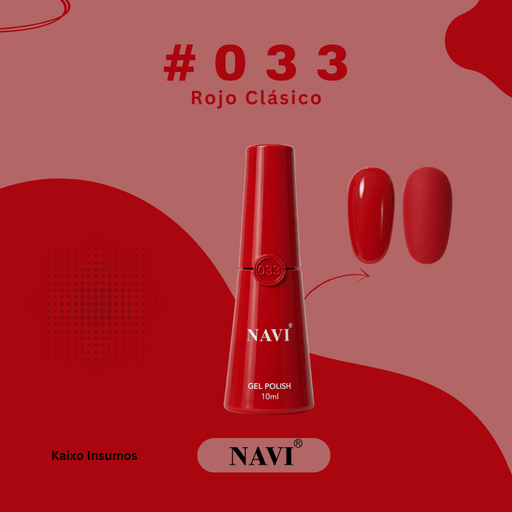 [N91001-033] Esmalte Semipermanente Navi #033