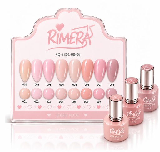 ESMALTE SEMIPERMANENTE RIMERA QUINCE 8ML