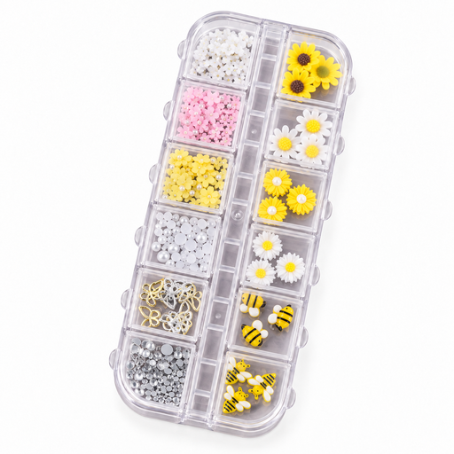 [BC1641] CAJA DE APLIQUES PRIMAVERA NAEZ