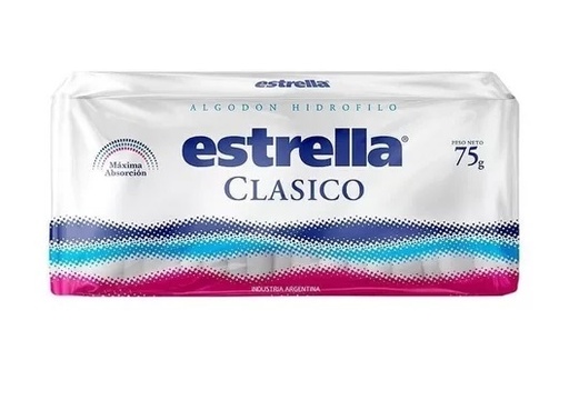ALGODON CLASICO 75G (ESTRELLA)
