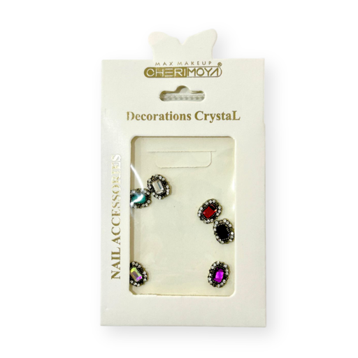 [BH011088-28] APLIQUES CRISTAL CON STRASS CHERIMOYA (SOBRE)