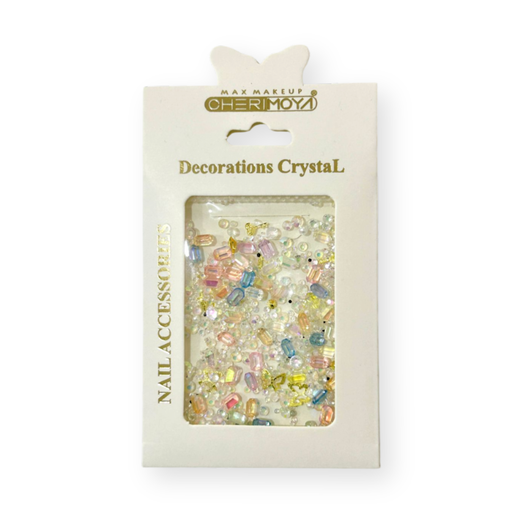 [BH011088-34] APLIQUES SURTIDO CRISTAL CHERIMOYA